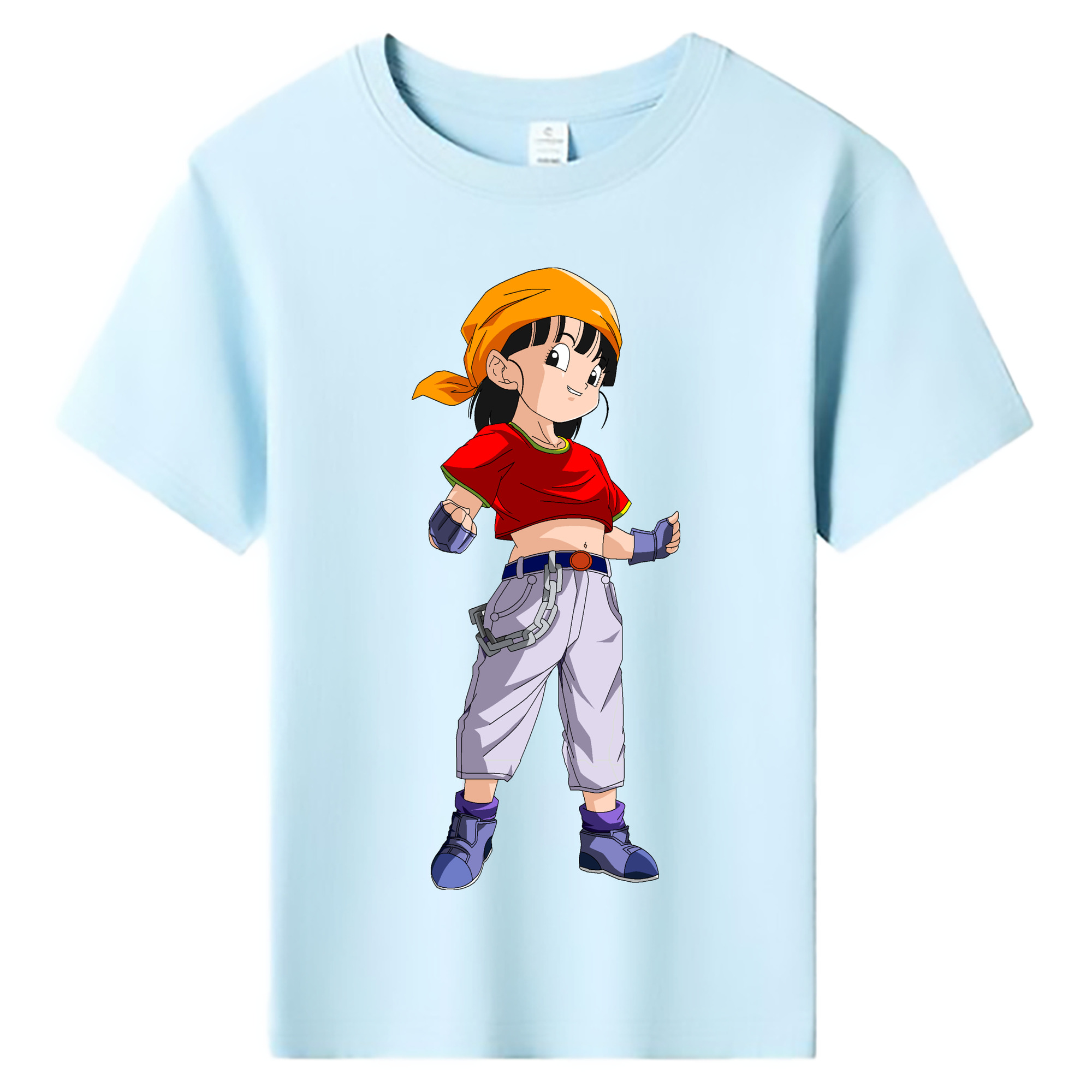 （画像用） ドラゴンボール パン DRAGON BALL Pan 綿100％キッズTシャツ（フロントプリント）